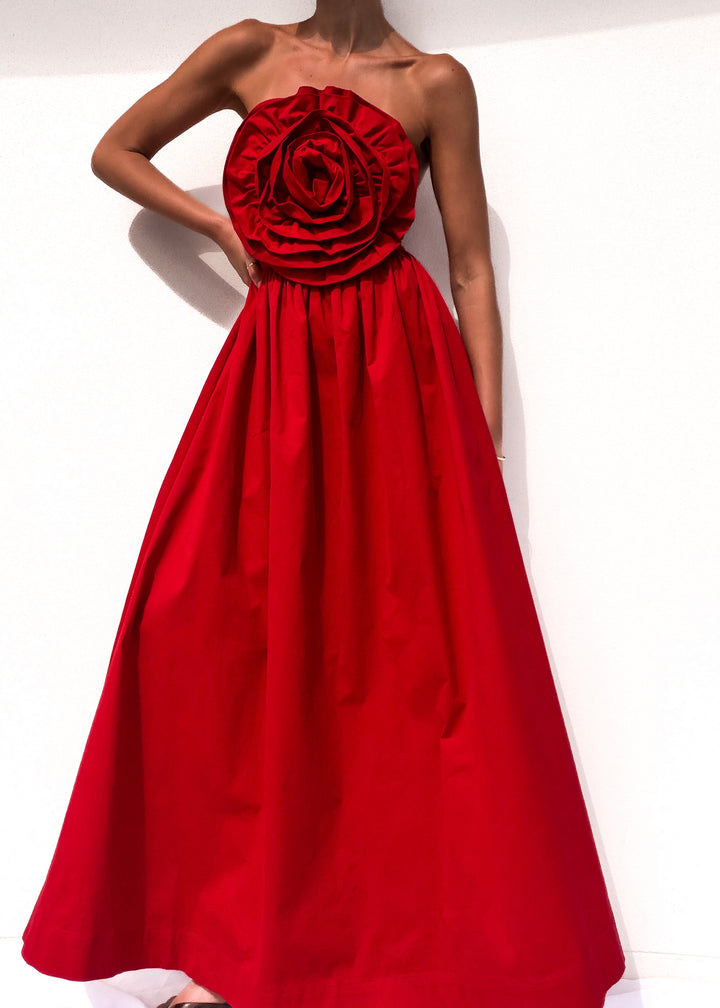 Verona Dress - Red