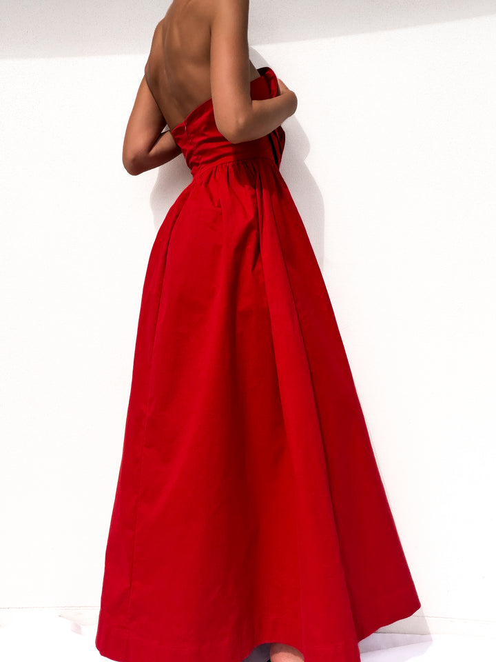 Verona Dress - Red