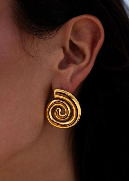 Sierra Earrings - Gold