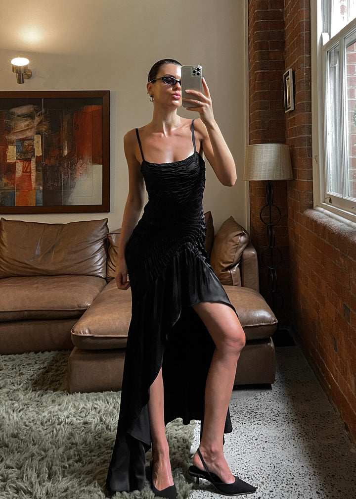 Kalea Dress - Caviar