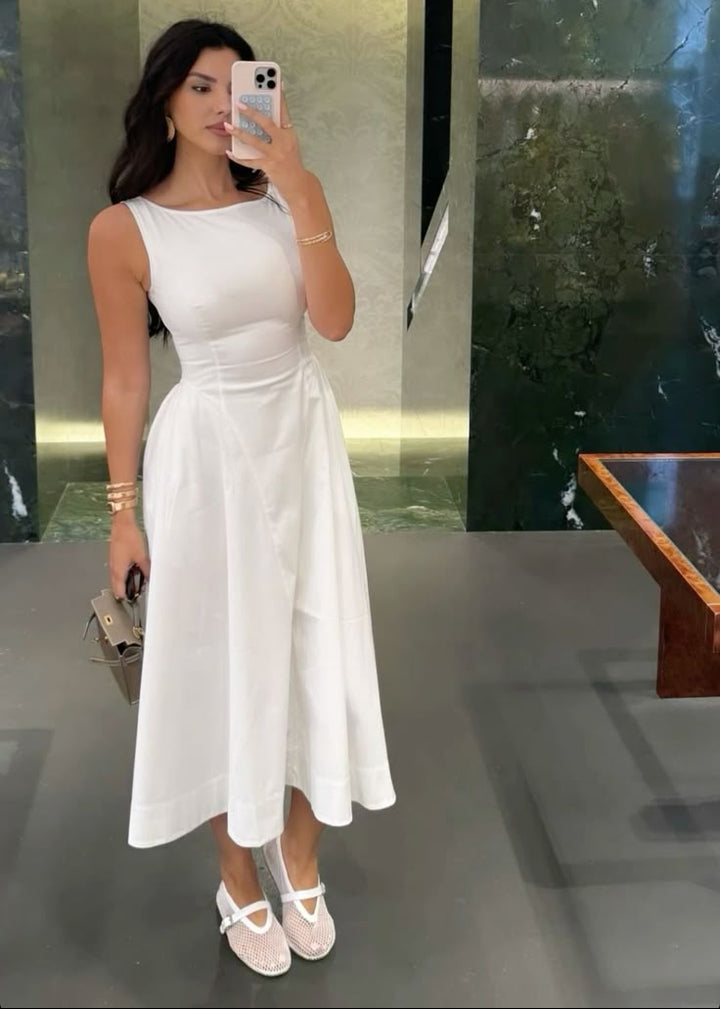 Jacqueline Dress - White