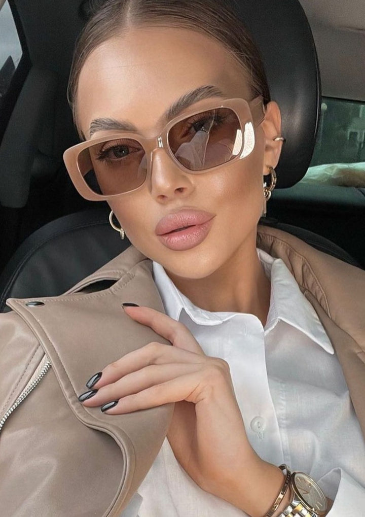 Marcella Sunglasses - Taupe