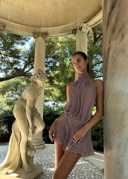 Porscha Dress - Truffle