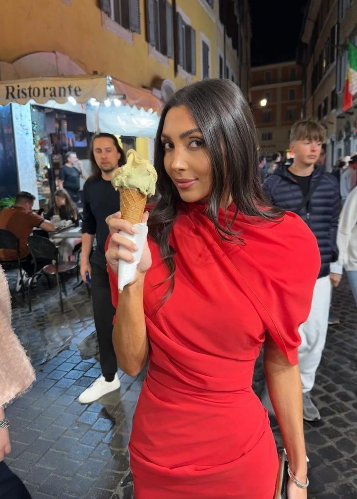 Carmen Dress - Red - FINAL SALE