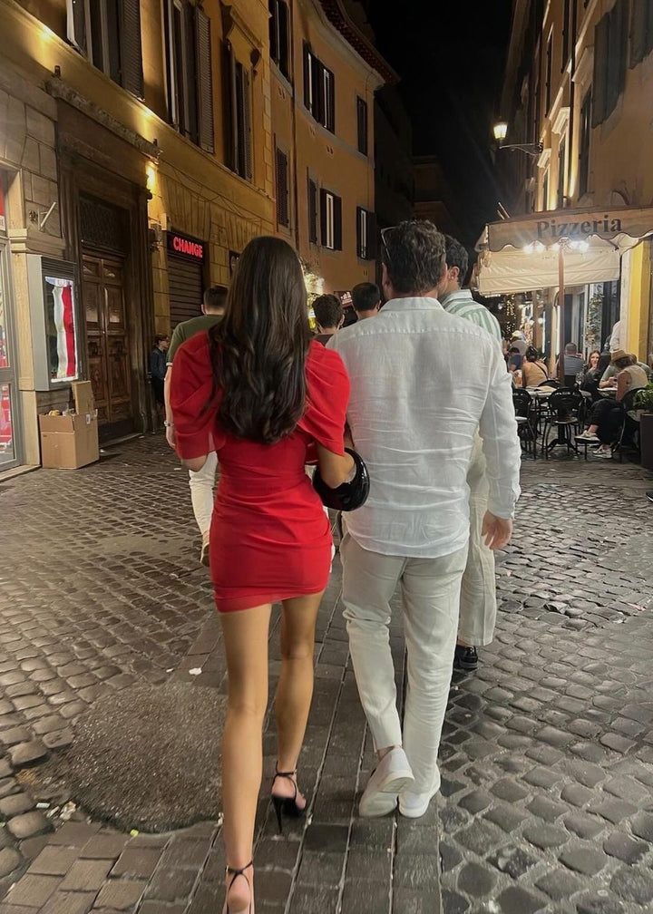 Carmen Dress - Red - FINAL SALE