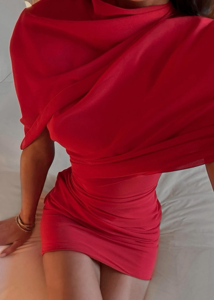 Carmen Dress - Red - FINAL SALE