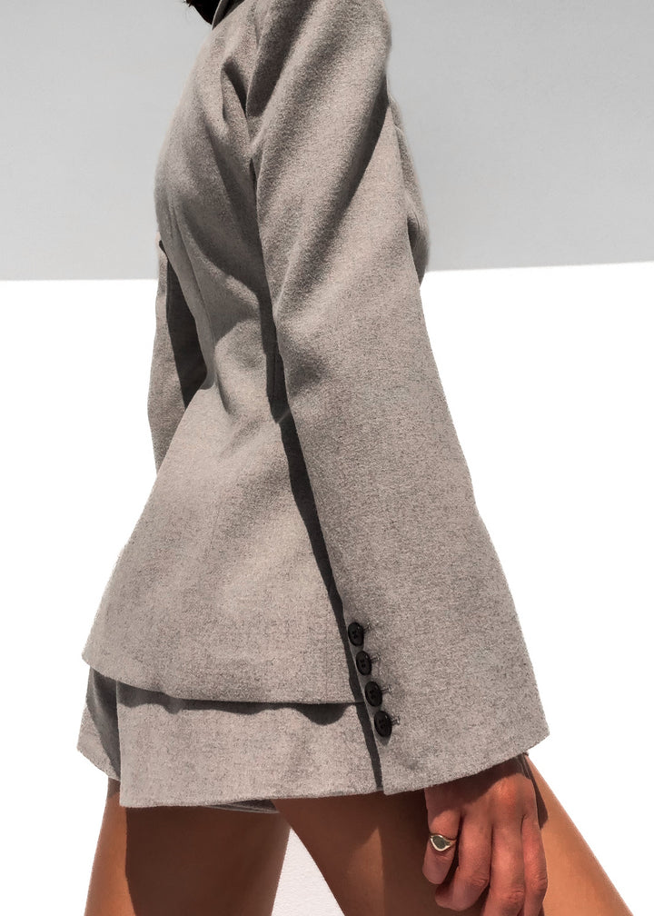 Annalise Blazer - Taupe