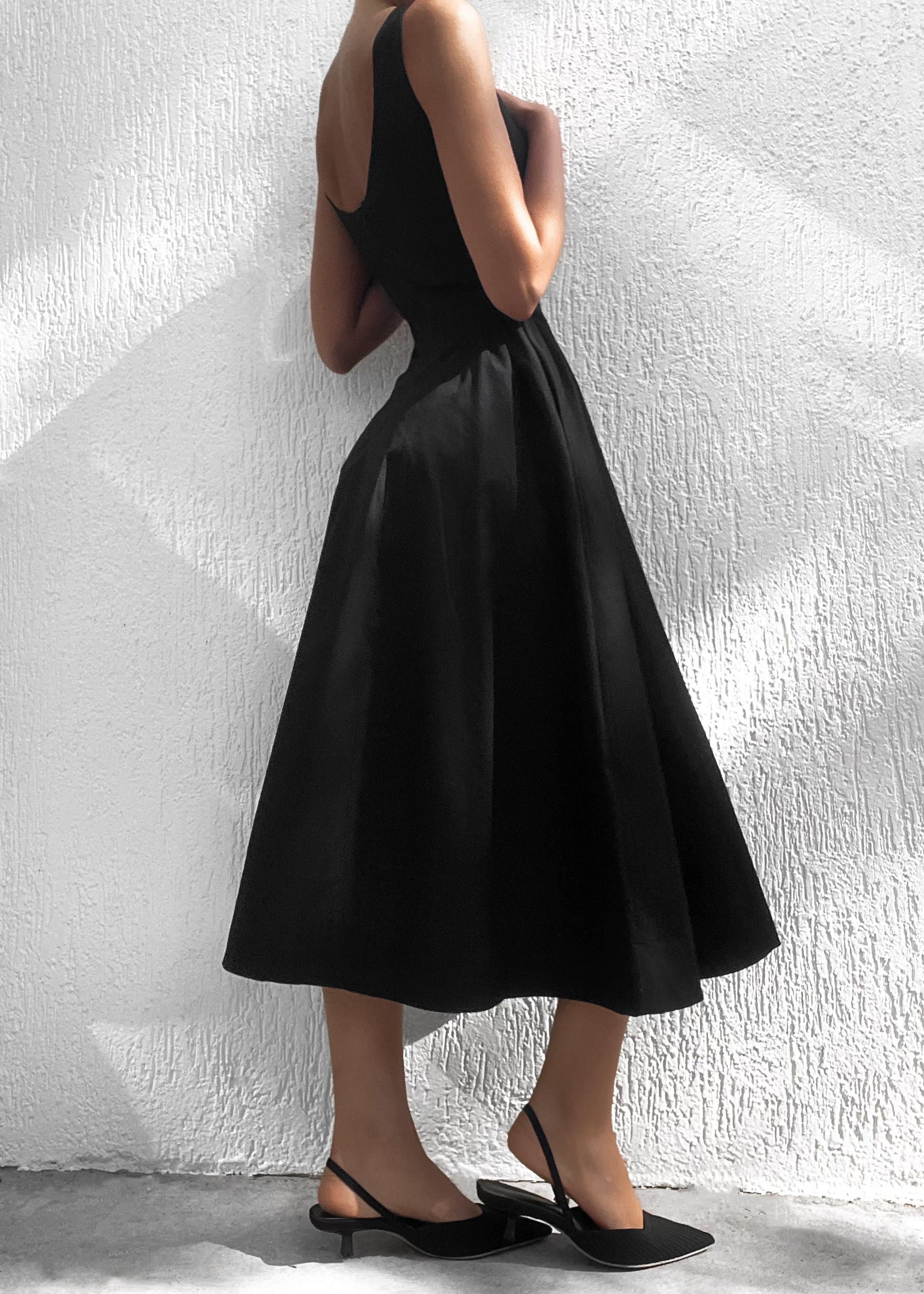 Jacqueline Dress - Black - Black / XXS Jacqueline Dress - Black - Black / XXS