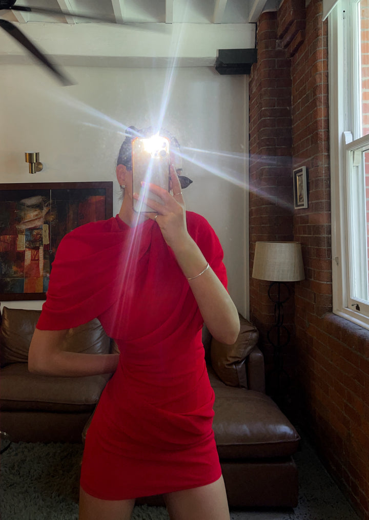 Carmen Dress - Red - FINAL SALE