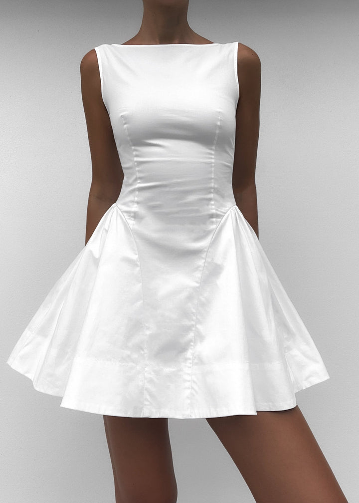 Jacqueline Mini Dress - White
