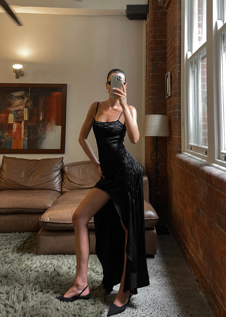 Kalea Dress - Caviar