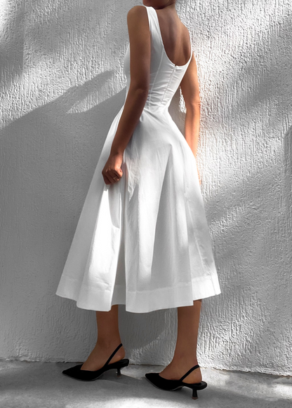Jacqueline Dress - White