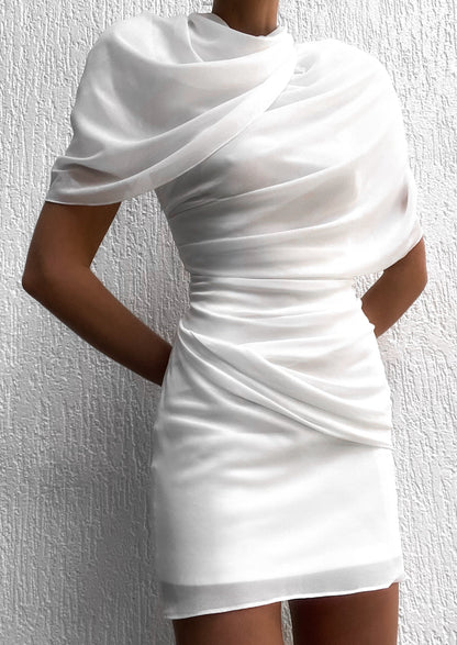 Carmen Dress - White