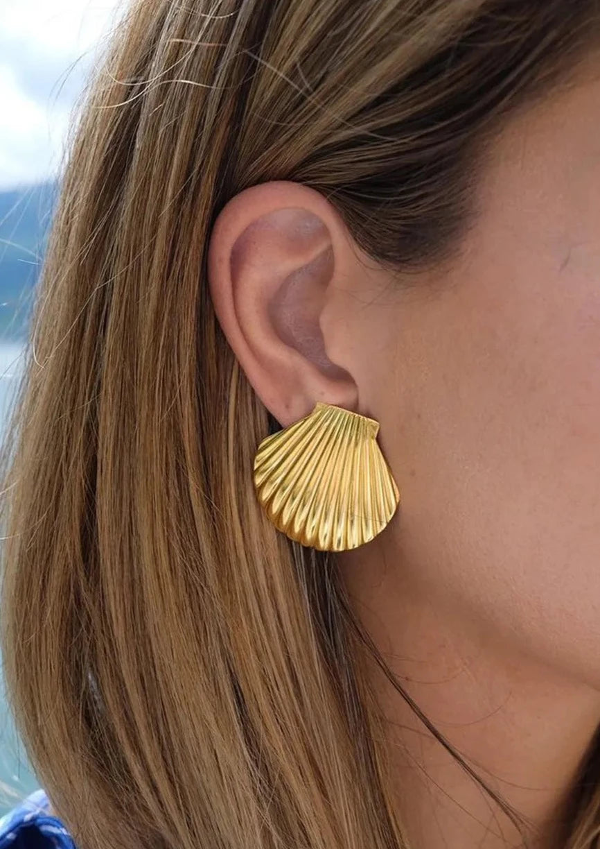 Sancia Earrings - Gold