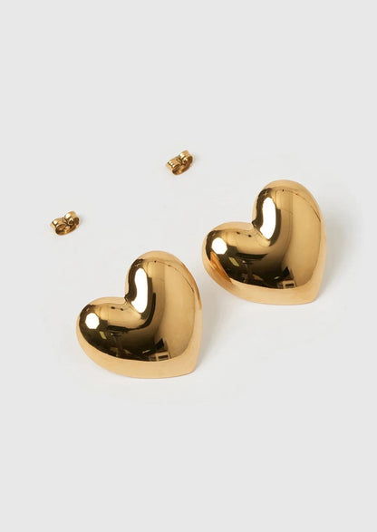 Amor Earrings - Gold