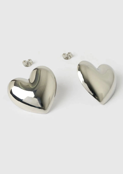 Amor Earrings - Silver