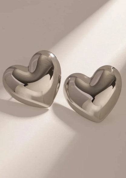 Amor Earrings - Silver