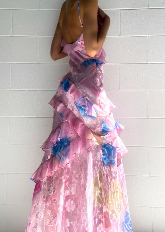 Evangeline Dress - Pink Fairy