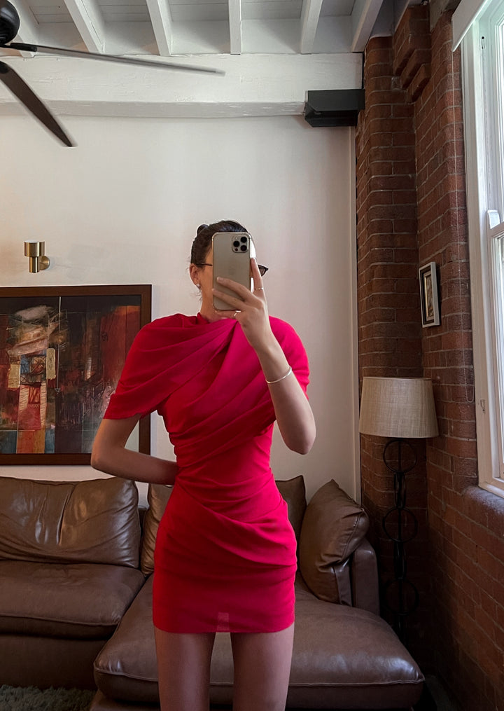 Carmen Dress - Red - FINAL SALE