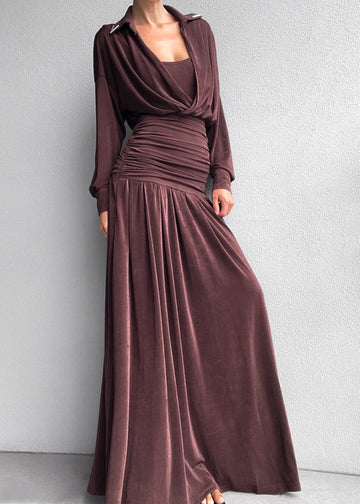 Kendall Dress - Hickory