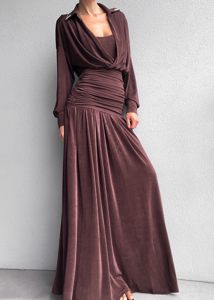 Kendall Dress - Hickory