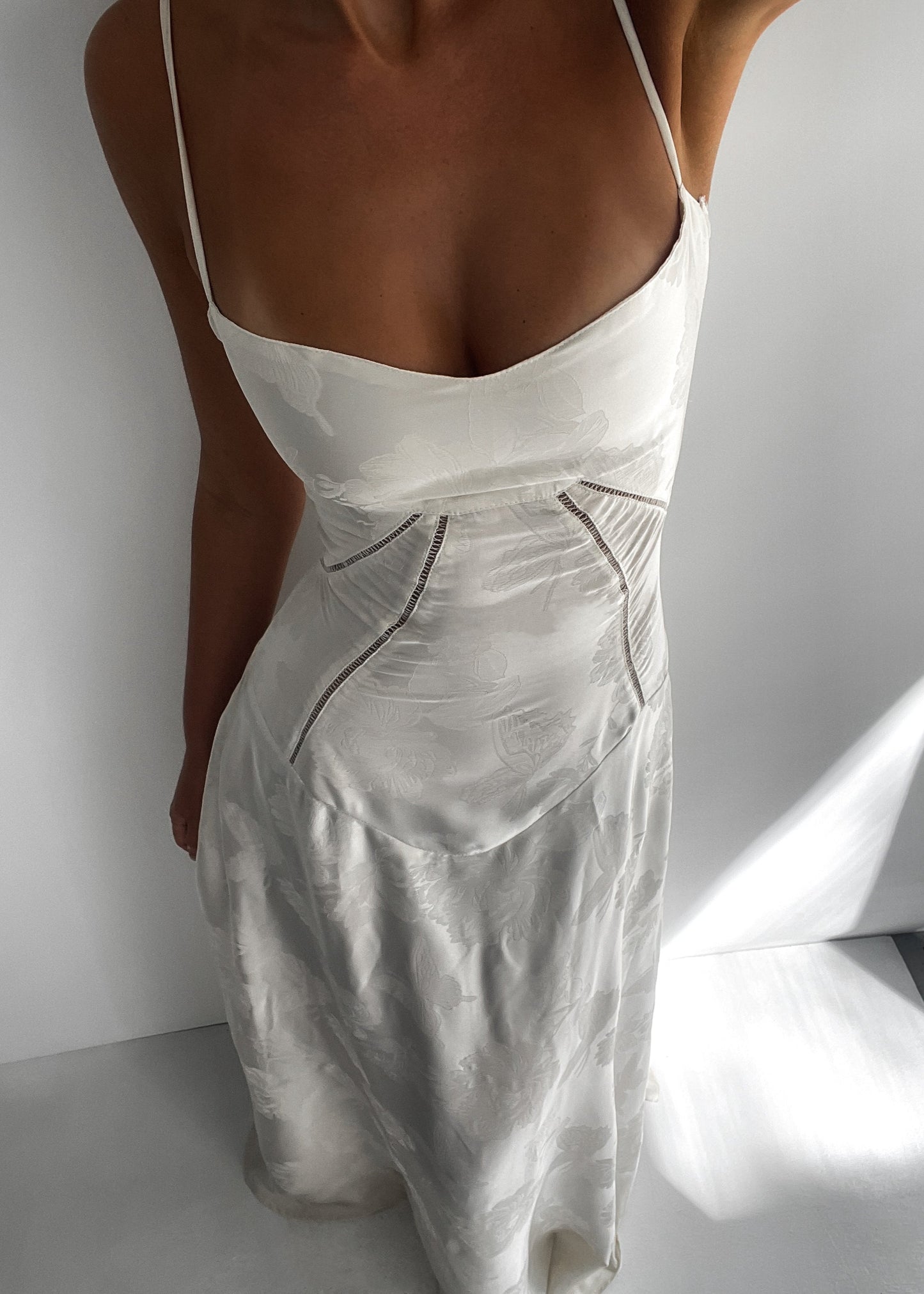 Mallorca Dress - Pearl