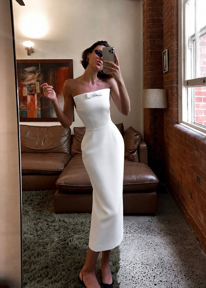 Marilyn Dress - White