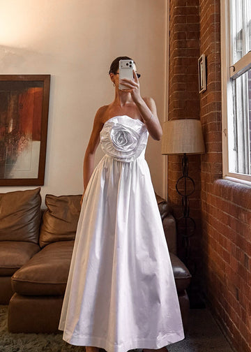 Verona Dress - White