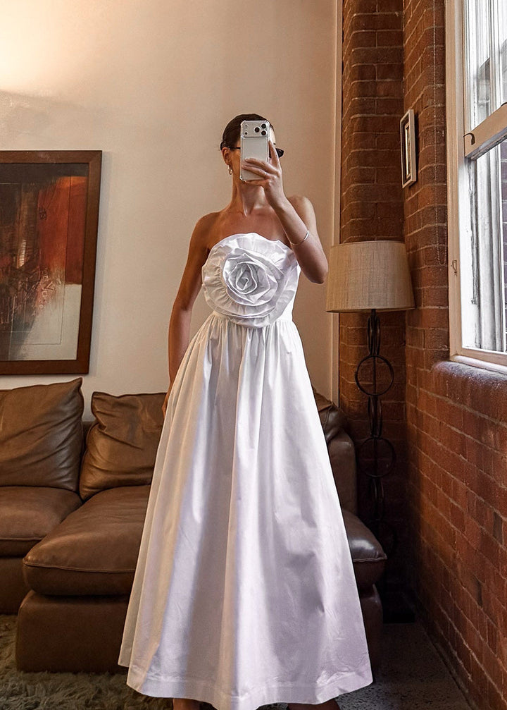 Verona Dress White - PRE ORDER