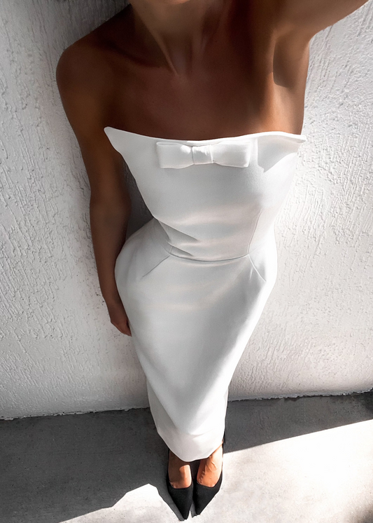 Marilyn Dress - White