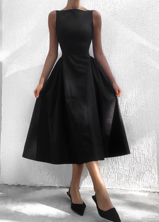 Jacqueline Dress Black - PRE ORDER