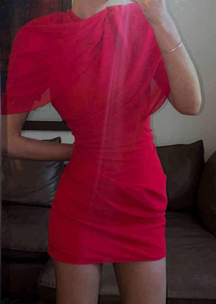 Carmen Dress - Red - FINAL SALE