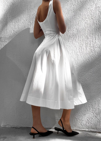 Jacqueline Dress - White