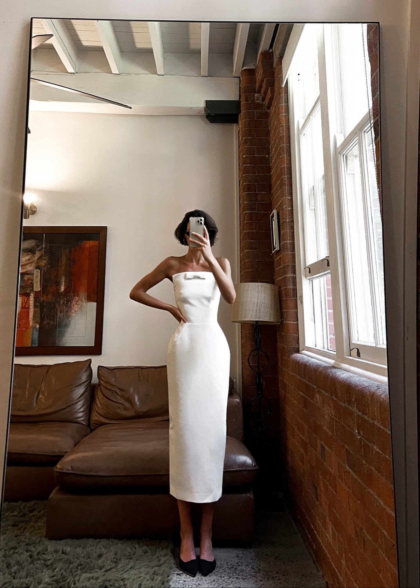 Marilyn Dress - White