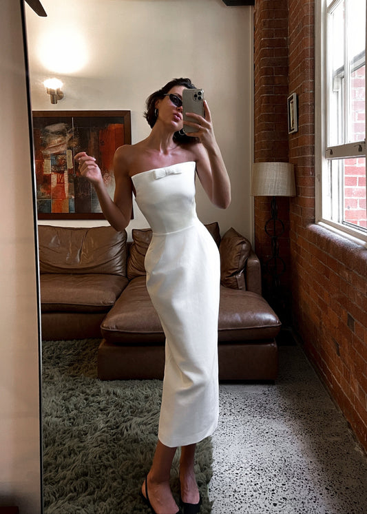 Marilyn Dress - White