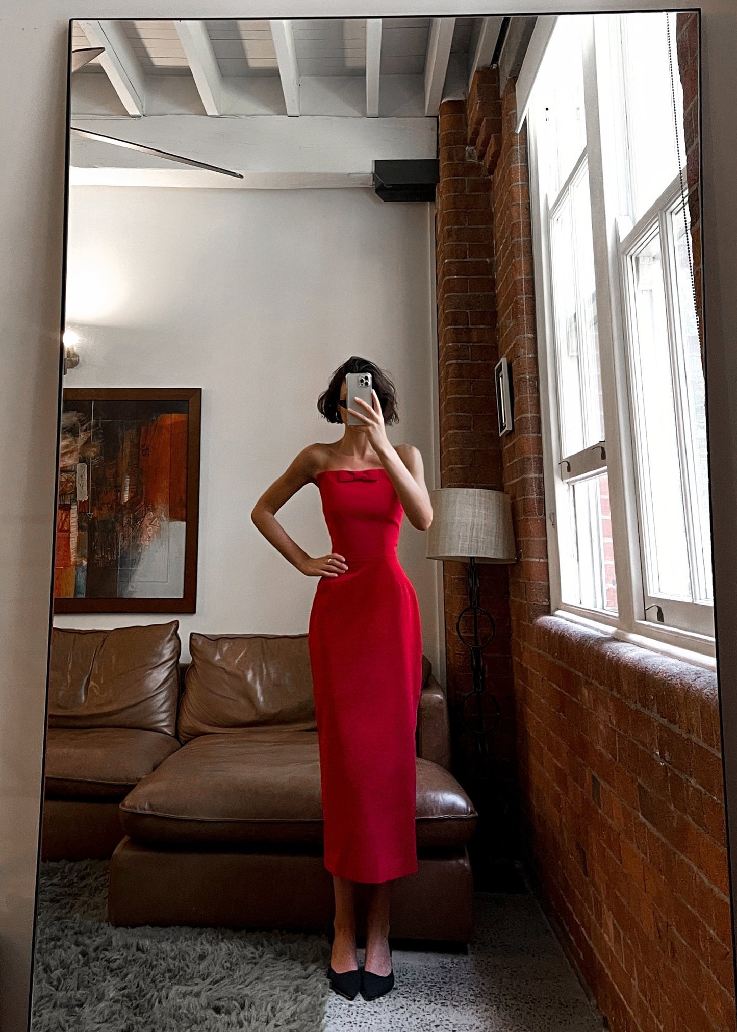 Marilyn Dress - Red