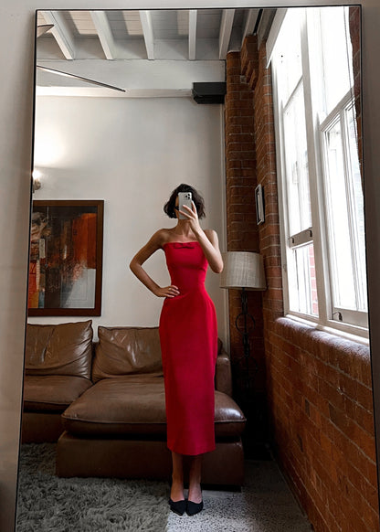 Marilyn Dress - Red