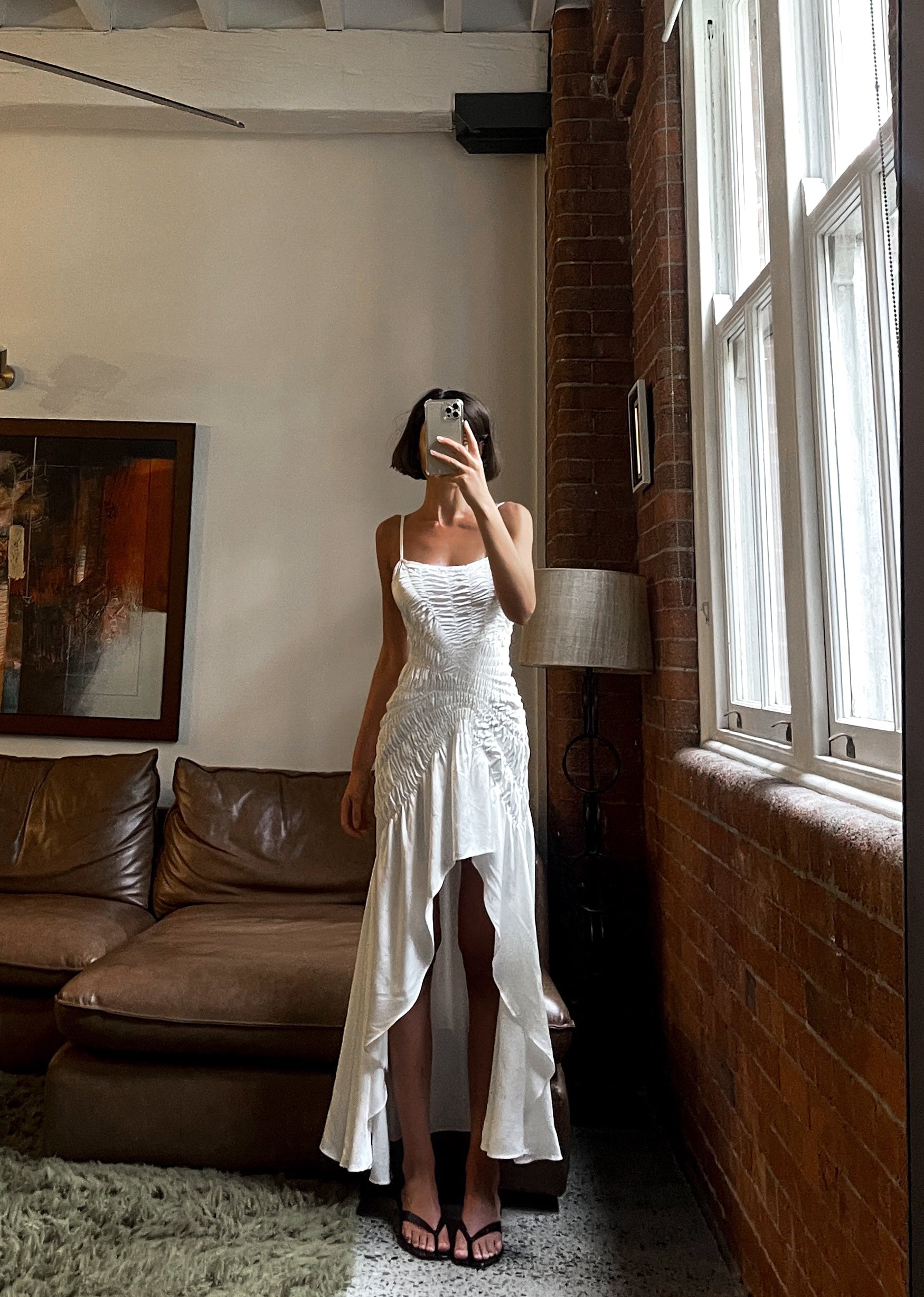kalea maxi dress Kalea Ivory Dress