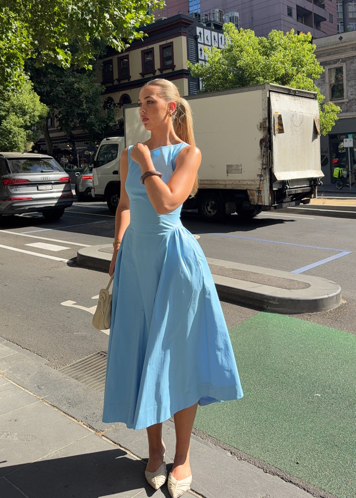Jacqueline Dress - Sky