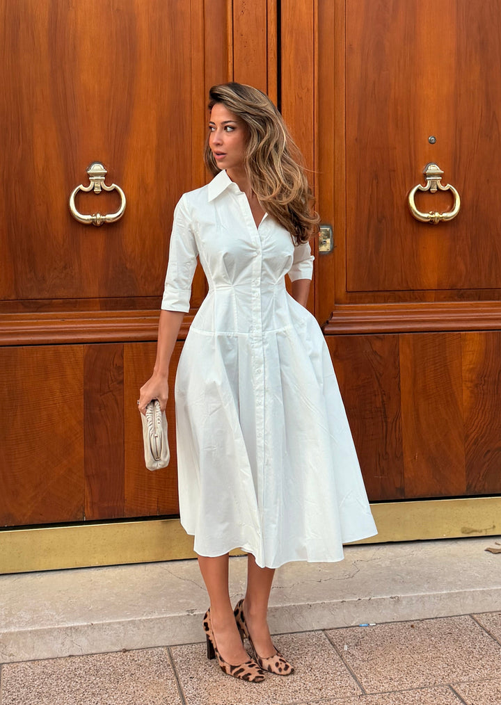 Monaco Dress - White