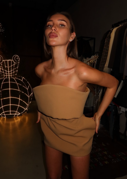 Alexis Dress - Toffee