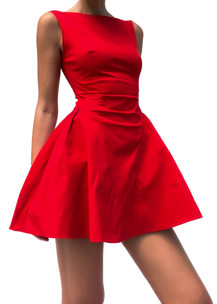 Jacqueline Mini Dress - Red