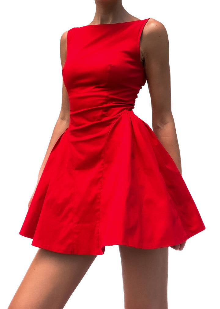 Jacqueline Mini Dress - Red