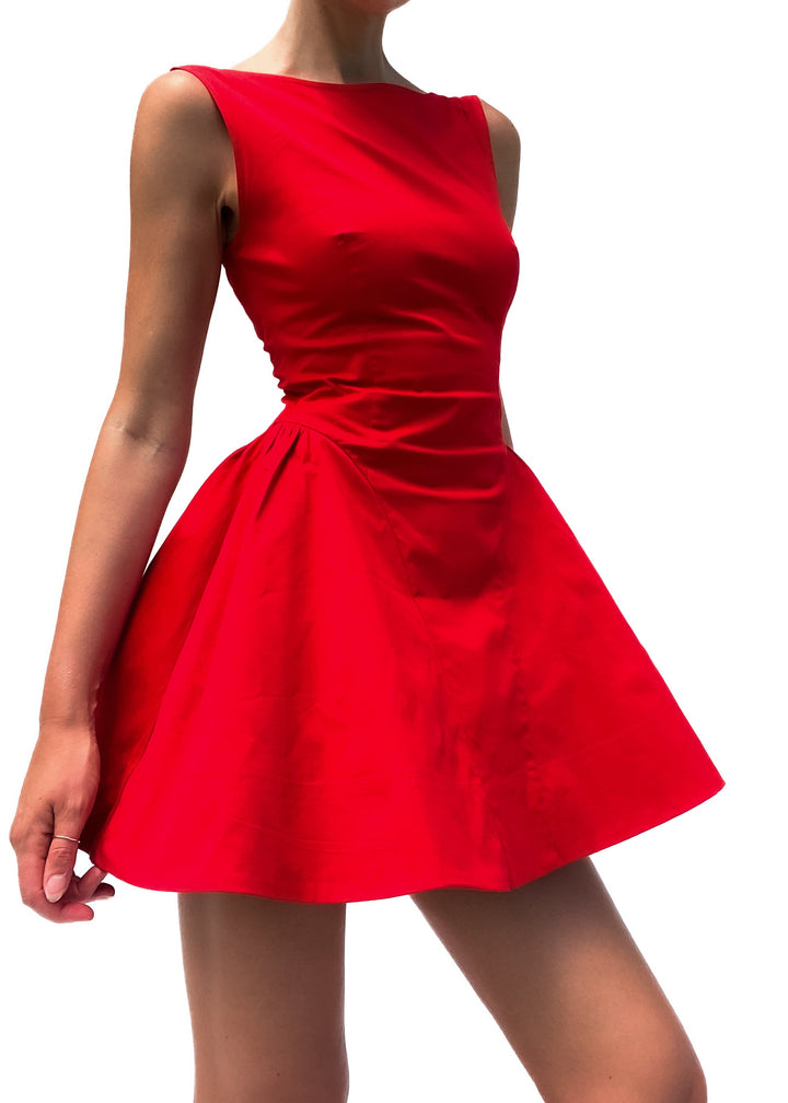 Jacqueline Mini Dress - Red