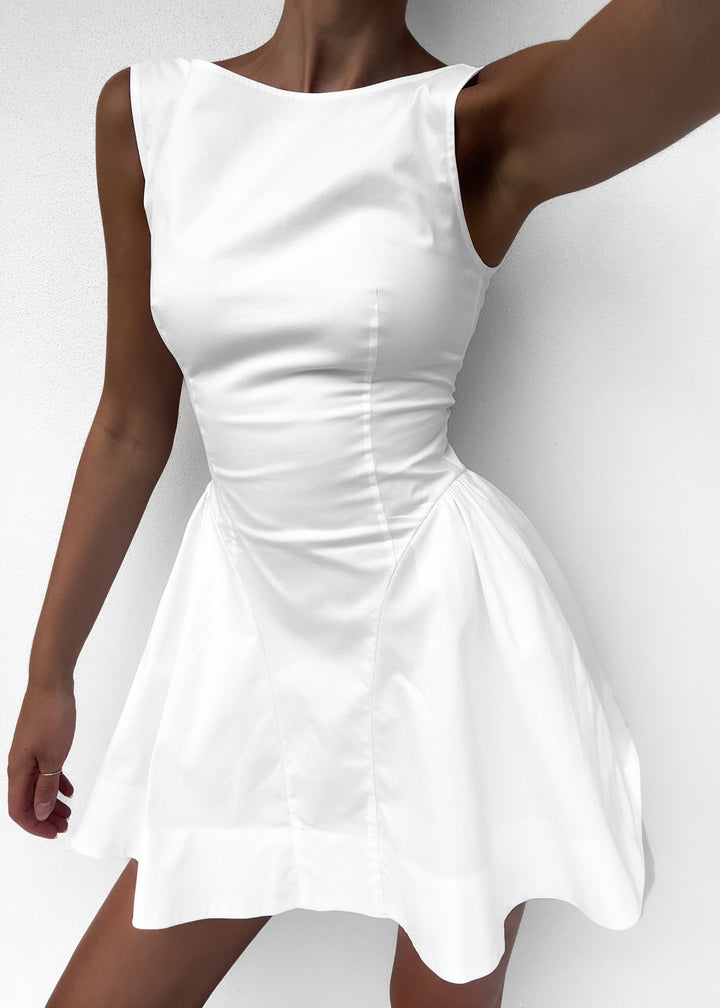 Jacqueline Mini Dress - White