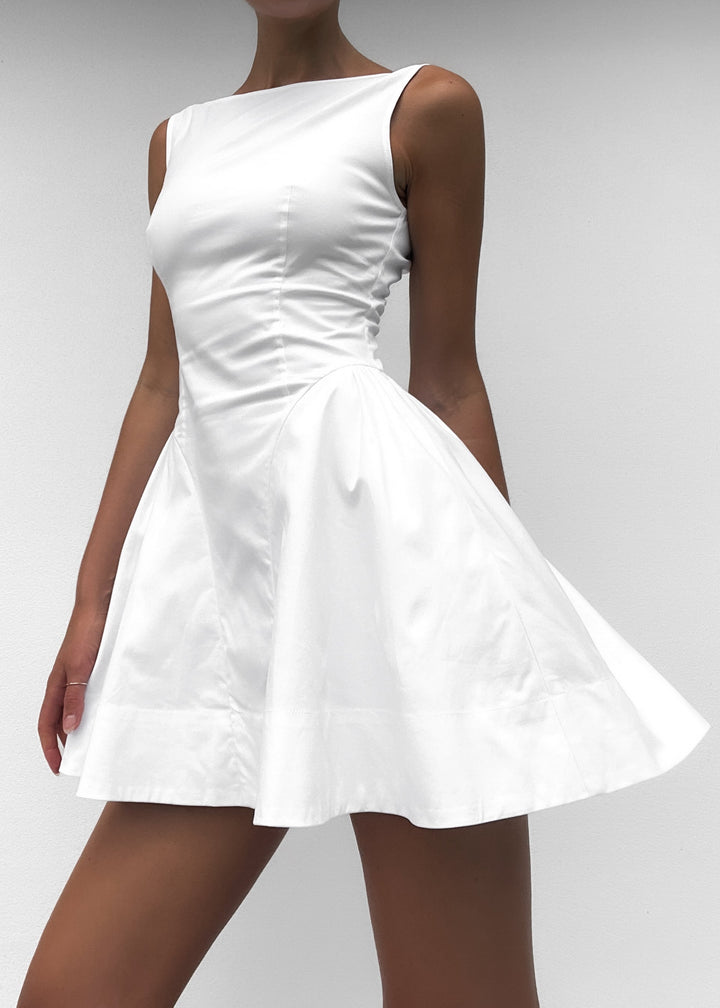 Jacqueline Mini Dress - White