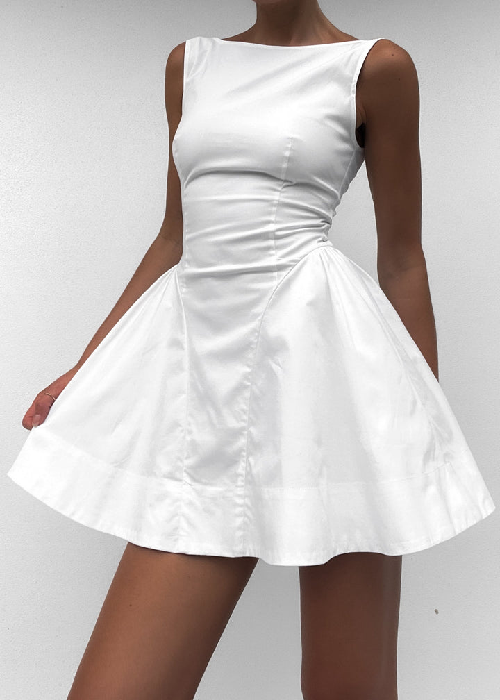 Jacqueline Mini Dress - White