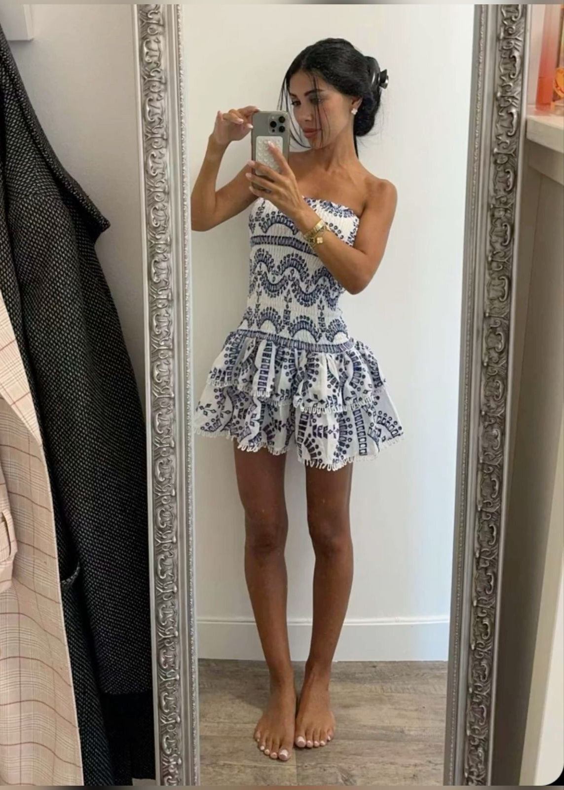 22-35 SANTORINI WHITE DRESS