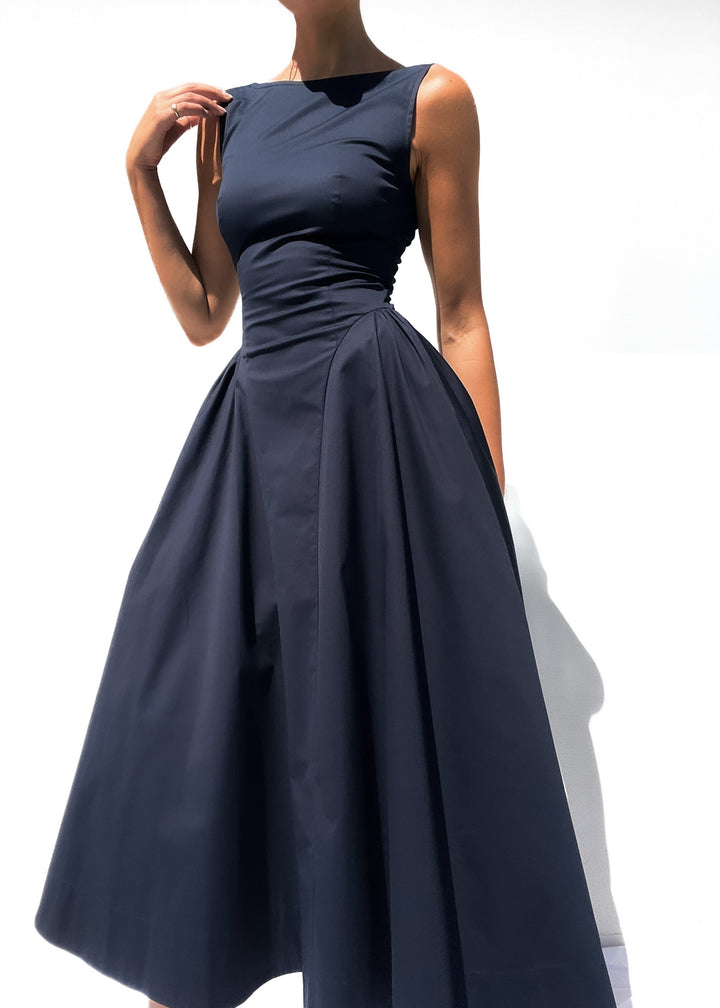 Jacqueline Dress - Navy