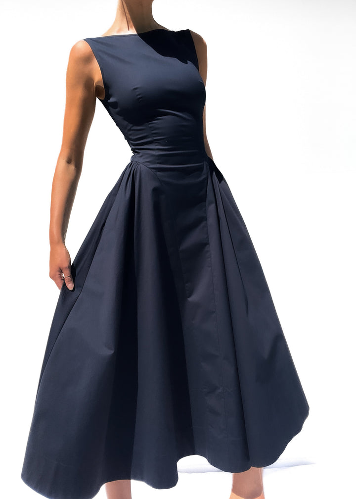 Jacqueline Dress - Navy